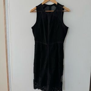 Adelyn RAE black cocktail dress medium vguc